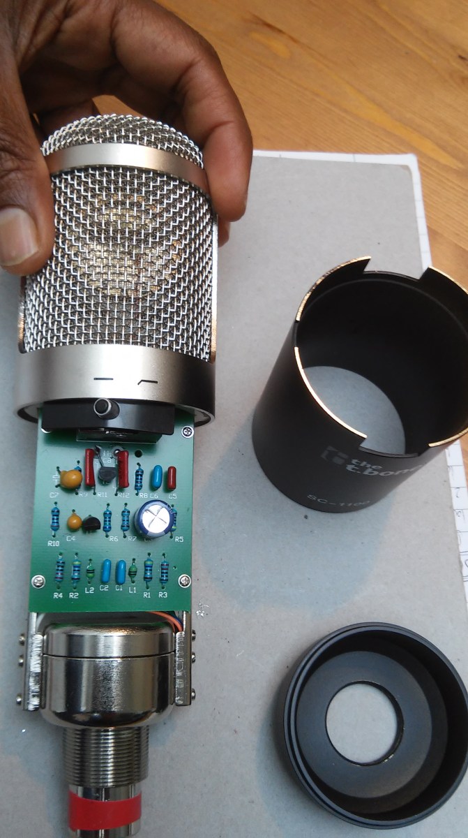 Modifying the T.Bone SC1100 mic – Wij Productions