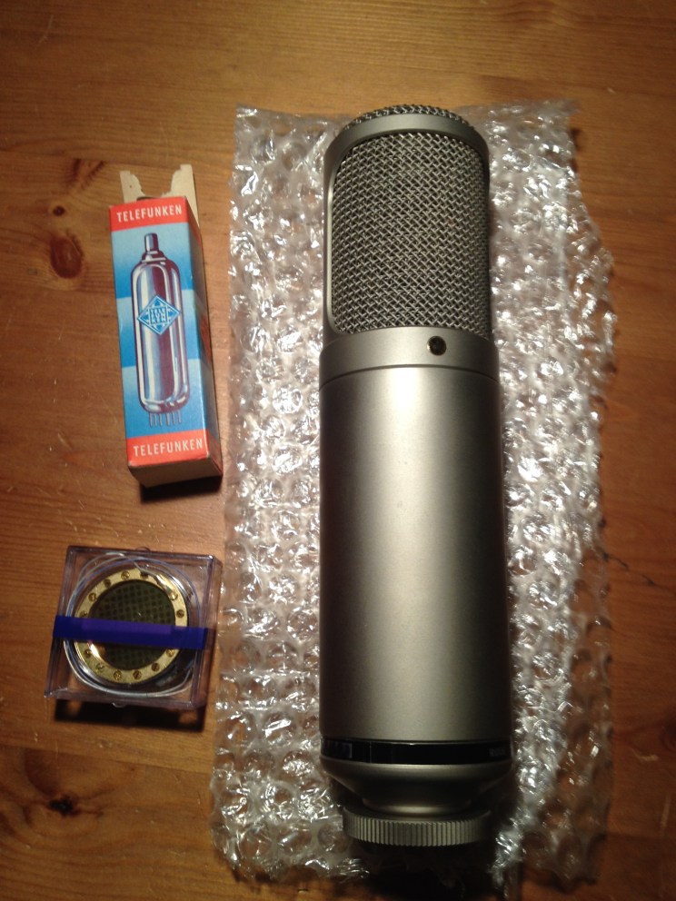 Modifying the Rode K2 mic Part 1: Tube Change – Wij Productions