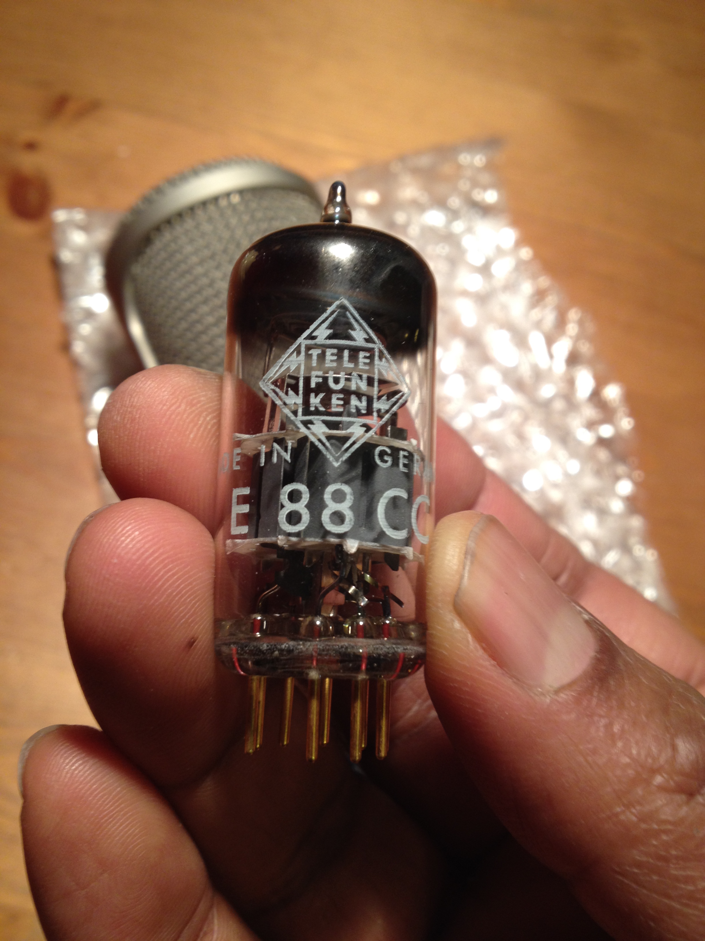 Modifying the Rode K2 mic Part 1: Tube Change – Wij Productions